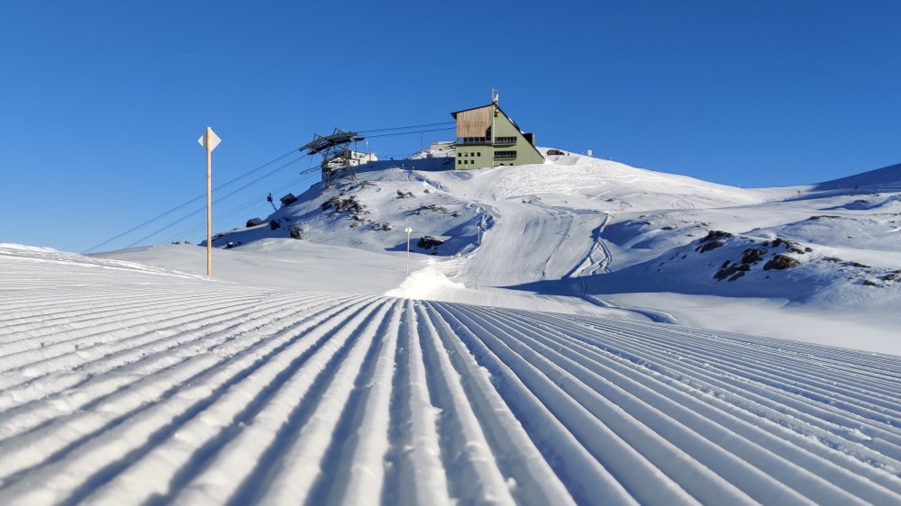 Ski Arlberg tussen Lech en Sankt Anton.
